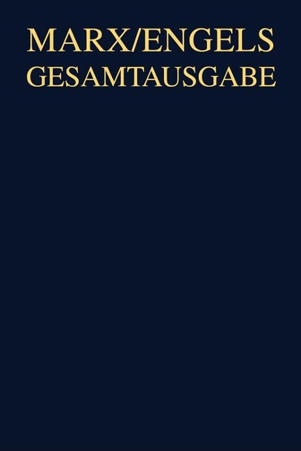 Karl Marx / Friedrich Engels: Exzerpte und Notizen, September 1853 bis Januar 1855 - 