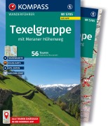 Cover-Bild zum Titel 'KOMPASS Wanderführer Texelgruppe mit Meraner Höhenweg, 56 Touren mit Extra-Tourenkarte' von 'Raphaela Moczynski'