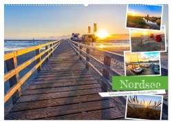 Cover-Bild zum Titel 'Nordsee - Sehnsuchtskalender zu Strand und Meer (Wandkalender 2026 DIN A2 quer), CALVENDO Monatskalender' von 'Andrea Dreegmeyer'