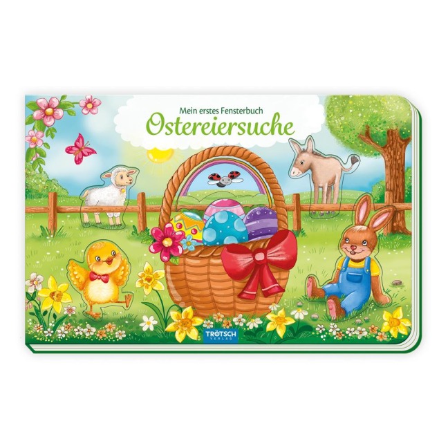 Trötsch Mein erstes Fensterbuch Ostereiersuche Pappenbuch -  Trötsch Mein erstes Fensterbuch Ostereiersuche Pappenbuch -