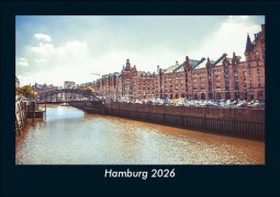 Cover-Bild zum Titel 'Hamburg 2026 Fotokalender DIN A5' von 'Tobias Becker'