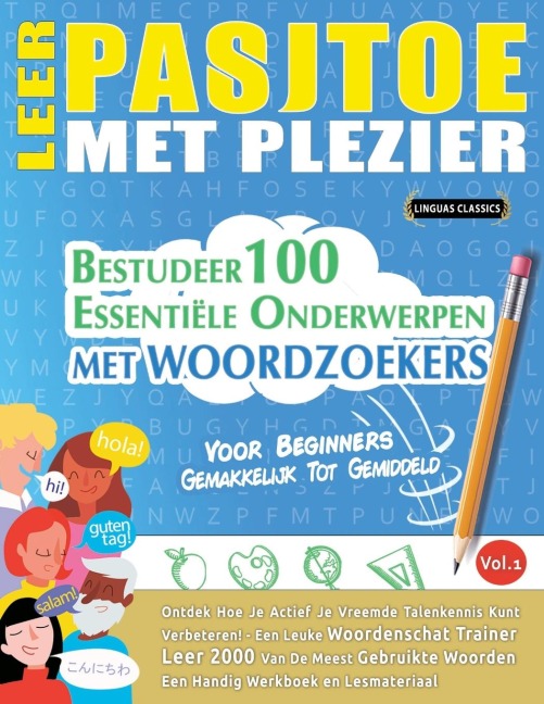 LEER PASJTOE MET PLEZIER - VOOR BEGINNERS - Linguas Classics