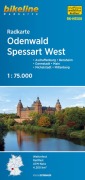 Cover-Bild zum Titel 'Radkarte Odenwald Spessart West (RK-HES08)' von ''