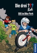 Cover-Bild zum Titel 'Die drei ??? Kids,103, SOS im Bike-Park' von 'Boris Pfeiffer'