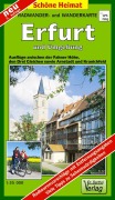 Cover-Bild zum Titel 'Radwander- und Wanderkarte Erfurt und Umgebung' von 'Verlag Barthel'