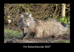 Cover-Bild zum Titel 'Für Katzenfreunde 2027 Fotokalender DIN A3' von 'Tobias Becker'
