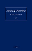 Cover-Bild zum Titel 'History of Universities: Volume XXXVI / 1' von ''