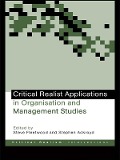 Cover-Bild zum Titel 'Critical Realist Applications in Organisation and Management Studies' von ''