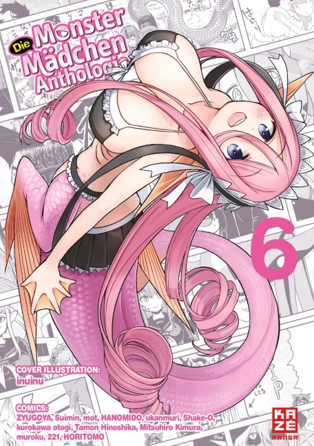 Die Monster Mädchen Anthologie - Band 6 - U. Y. Okayado, 221, Thomas Kanemaki, Stealth Kaigyou, Coolkyousinnjya