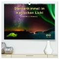 Sternenhimmel im magischen Licht - Polarlicht und Milchstraße (hochwertiger Premium Wandkalender 2025 DIN A2 quer), Kunstdruck in Hochglanz - Peter Roder