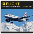Flight - Modern Commercial Airliners - Passagierflugzeuge 2025 - Wand-Kalender - Carousel Calendar
