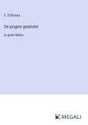 Cover-Bild zum Titel 'De jongere generatie' von 'E. D'Oliveira'