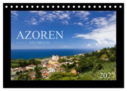 Cover-Bild zum Titel 'Azoren - São Miguel (Tischkalender 2027 DIN A5 quer), CALVENDO Monatskalender' von 'Susanne Schlüter'