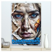 Cover-Bild zum Titel 'Plakatporträts, vielschichtige Darstellung (hochwertiger Premium Wandkalender 2026 DIN A2 hoch), Kunstdruck in Hochglanz' von 'Werner Braun'