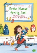 Cover-Bild zum Titel 'Erste Klasse, fertig, los! - Martha und Lalu kommen in die Schule' von 'Luzie-Linn Beeke'