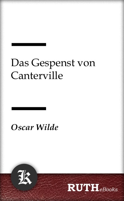Das Gespenst von Canterville - Oscar Wilde