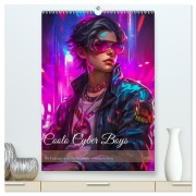 Cover-Bild zum Titel 'Coole Cyber Boys (hochwertiger Premium Wandkalender 2026 DIN A2 hoch), Kunstdruck in Hochglanz' von 'Steffen Gierok-Latniak'
