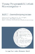 Cover-Bild zum Titel 'BASIC-Anwenderprogramme' von 'Peter Frahm, Werner Hürlimann, Helmut Richter, Harald Schumny, Achim Stößer'