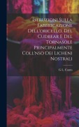 Cover-Bild zum Titel 'Istruzioni Sulla Fabbricazione Dell'oricello, Del Cudbear E Del Tornasole Principalmente Coll'nso Dei Licheni Nostrali' von 'G. L. Cantu'