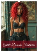 Gothic Dessous Fantasien (Wandkalender 2026 DIN A3 hoch), CALVENDO Monatskalender - Ally Bee