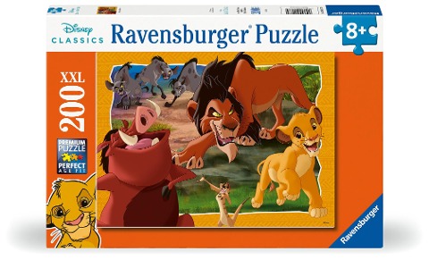 Kinderpuzzle 200 XXL Teile - Disney Der König der Löwen - Hakuna Matata - 