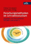 Cover-Bild zum Titel 'Forschungsmethoden im Lehramtsstudium' von 'Petra Herzmann, Johannes König'