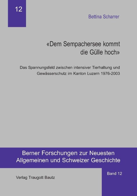 "Dem Sempachersee kommt die Gülle hoch" - Bettina Scharrer