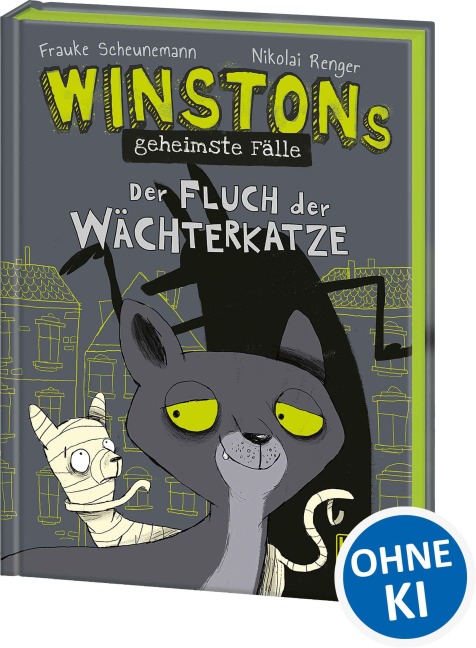 Winstons geheimste Fälle (Band 1) - Der Fluch der Wächterkatze - Frauke Scheunemann
