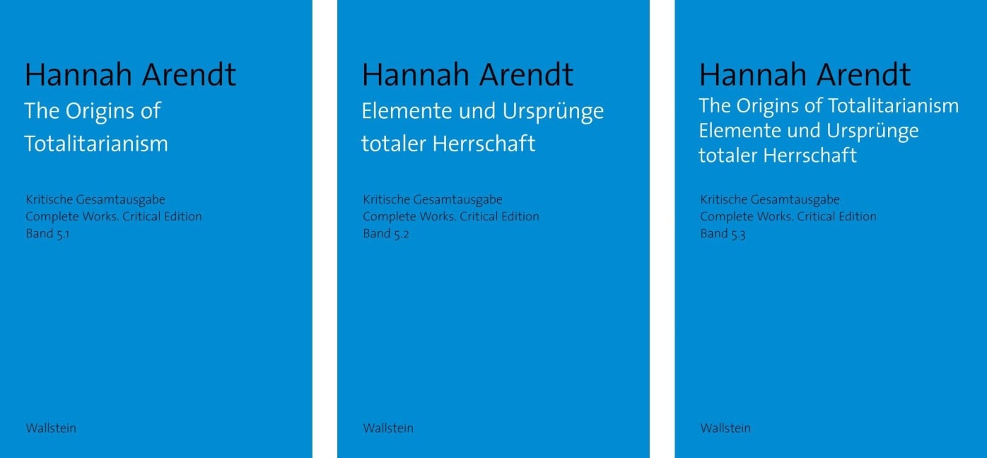 The Origins of Totalitarianism / Elemente und Ursprünge totaler Herrschaft - Hannah Arendt