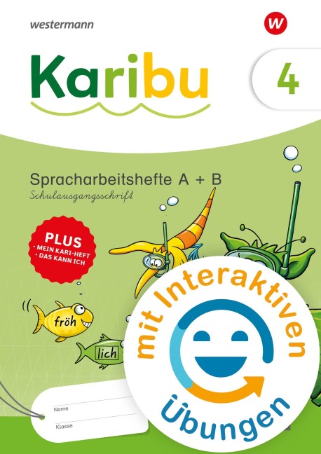 Karibu. Spracharbeitsheft 4 Schulausgangsschrift mit interaktiven Übungen - 