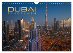 Cover-Bild zum Titel 'Dubai Panoramen (Wandkalender 2026 DIN A4 quer), CALVENDO Monatskalender' von 'Alexander Nadler'