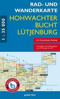 Rad- und Wanderkarte Hohwachter Bucht, Lütjenburg - 