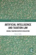 Cover-Bild zum Titel 'Artificial Intelligence and Taxation Law' von 'Enrico Gallo'