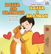 Cover-Bild zum Titel 'Boxer and Brandon Boxer e Brandon' von 'Kidkiddos Books, Inna Nusinsky'