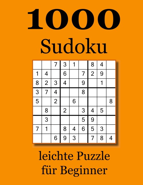 1000 Sudoku leichte Puzzle für Beginner - David Badger