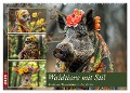 Waldtiere mit Stil. Tierische Trendsetter in der Natur (Wandkalender 2025 DIN A2 quer), CALVENDO Monatskalender - Rose Hurley