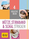 Cover-Bild zum Titel 'Mütze, Stirnband und Schal Stricken' von 'Jessica Bewernick'