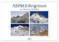 NEPALS Bergriesen im grandiosen Himalaya (Wandkalender 2024 DIN A2 quer), CALVENDO Monatskalender - Ulrich Senff