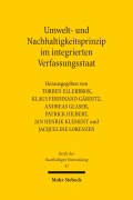Cover-Bild zum Titel 'Umwelt- und Nachhaltigkeitsprinzip im integrierten Verfassungsstaat' von ''