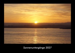 Cover-Bild zum Titel 'Sonnenuntergänge 2027 Fotokalender DIN A3' von 'Tobias Becker'
