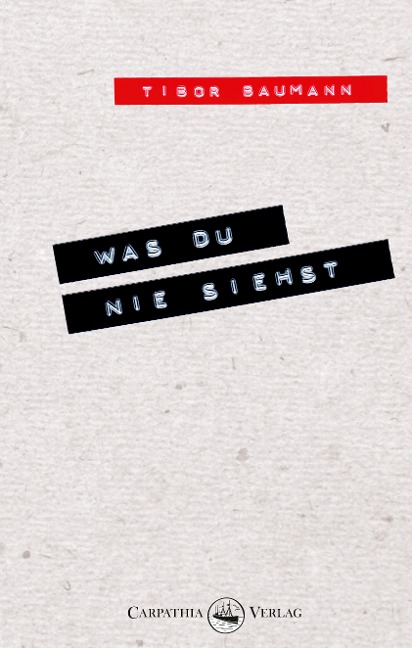 Was du nie siehst - Tibor Baumann
