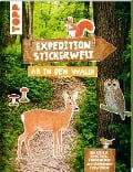 Cover-Bild zum Titel 'Expedition Stickerwelt - Ab in den Wald!' von ''
