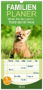 Familienplaner 2024 - Wald-Kindergarten: Tierkinder im Wald mit 5 Spalten (Wandkalender, 21 x 45 cm) CALVENDO - Calvendo Calvendo