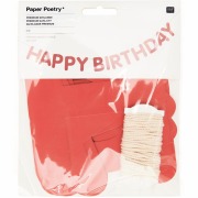 Cover-Bild zum Titel 'Girlande Happy Birthday, Rot FSC MIX, 5m' von ''