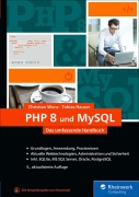 Cover-Bild zum Titel 'PHP 8 und MySQL' von 'Christian Wenz, Tobias Hauser'
