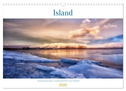 Cover-Bild zum Titel 'Island - faszinierende Landschaften im Süden (Wandkalender 2026 DIN A3 quer), CALVENDO Monatskalender' von 'Romy Pfeifer'