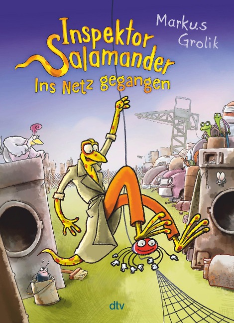 Inspektor Salamander - Ins Netz gegangen - Markus Grolik