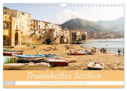 Cover-Bild zum Titel 'Traumhaftes Sizilien (Wandkalender 2027 DIN A4 quer), CALVENDO Monatskalender' von 'Stina-Marie Mydzyn'