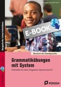 Cover-Bild zum Titel 'Grammatikübungen mit System' von 'Barbara Jaglarz, Georg Bemmerlein'
