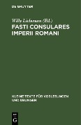 Fasti Consulares Imperii Romani - 
